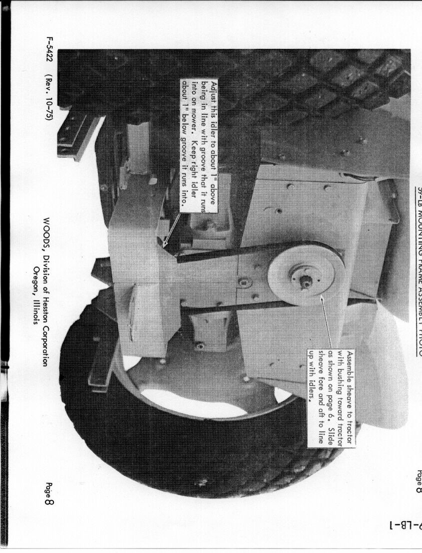 Woods 59-LB Rotary Mower Manual